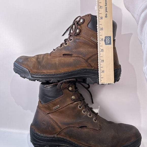 Wolverine Men’s Raider Waterproof Leather Work Boots Brown 9M main image 8
